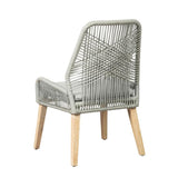 Nakia Gray Woven Back Side Chairs, Set of 2 from Coaster - Luna Furniture