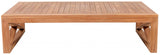 Anguilla Natural Teak Outdoor Coffee Table from Meridian - Luna Furniture