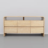 Cresthill Natural Oak Wood Dresser from Meridian - Luna Furniture