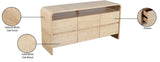 Cresthill Natural Oak Wood Dresser from Meridian - Luna Furniture