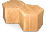 Eternal Natural Modular 2-Piece Coffee Table from Meridian - Luna Furniture