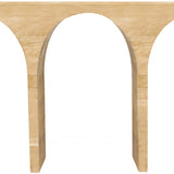 June Natural Console Table from Meridian - Luna Furniture