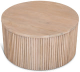 Oakhill Natural Coffee Table from Meridian - Luna Furniture