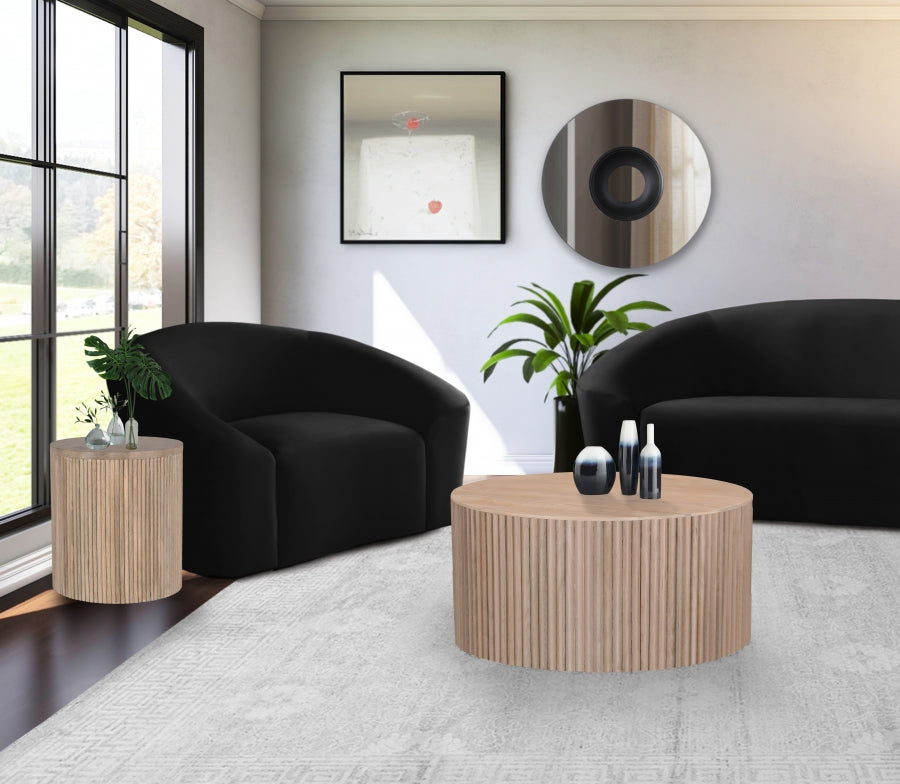 Oakhill Natural Coffee Table from Meridian - Luna Furniture