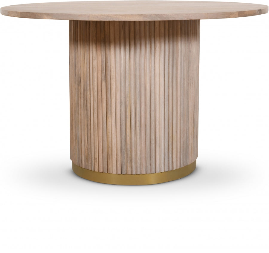 Oakhill Natural Dining Table from Meridian - Luna Furniture