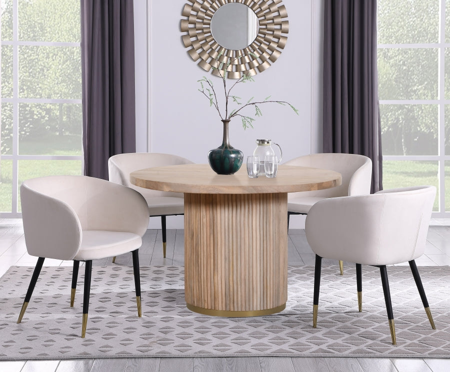 Oakhill Natural Dining Table from Meridian - Luna Furniture