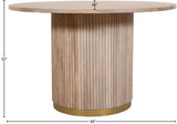 Oakhill Natural Dining Table from Meridian - Luna Furniture