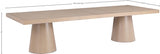 Tavolo Natural Oak Dining Table from Meridian - Luna Furniture