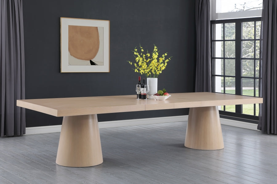 Tavolo Natural Oak Dining Table from Meridian - Luna Furniture