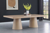 Tavolo Natural Oak Dining Table from Meridian - Luna Furniture