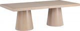 Tavolo Natural Oak Dining Table from Meridian - Luna Furniture