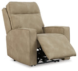 Next-Gen Durapella Sand Power Recliner from Ashley - Luna Furniture