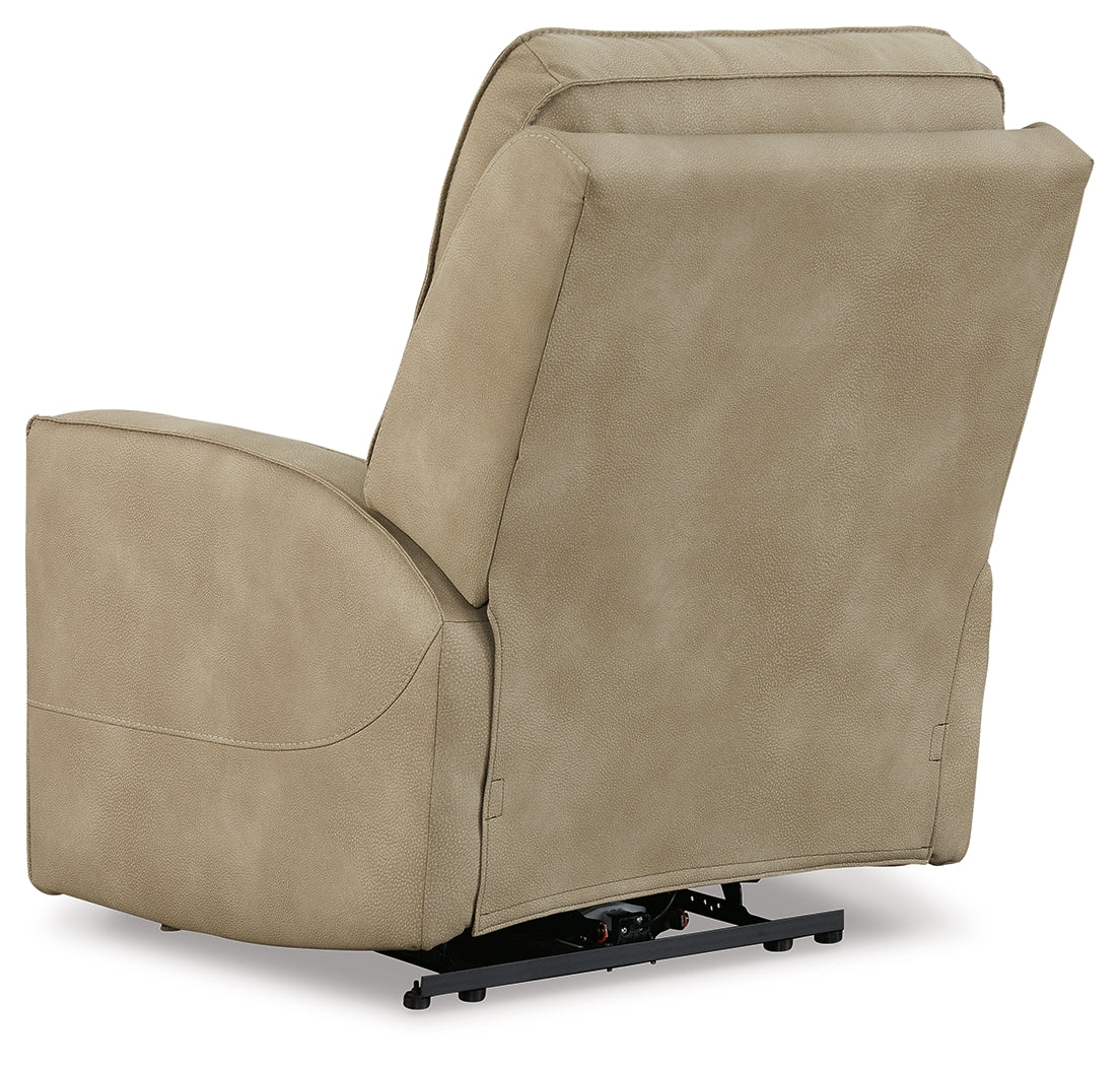 Next-Gen Durapella Sand Power Recliner from Ashley - Luna Furniture