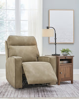 Next-Gen Durapella Sand Power Recliner from Ashley - Luna Furniture