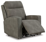 Next-Gen Durapella Slate Power Recliner - 4510206 - Luna Furniture