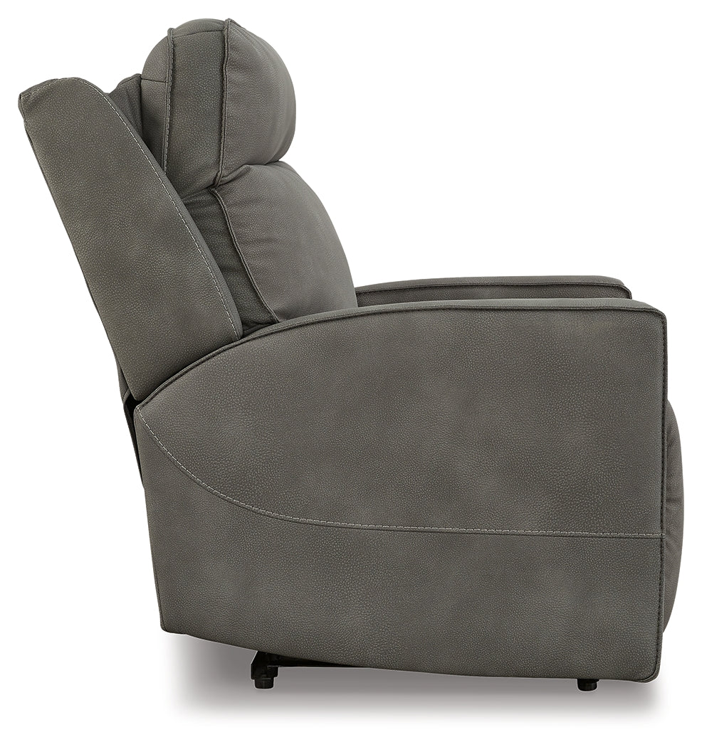 Next-Gen Durapella Slate Power Recliner - 4510206 - Luna Furniture