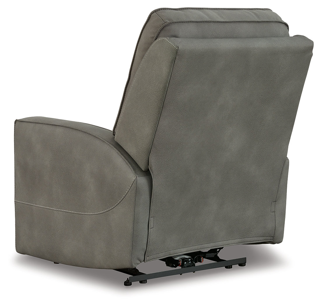 Next-Gen Durapella Slate Power Recliner - 4510206 - Luna Furniture