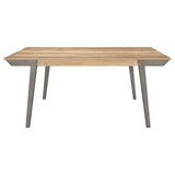 Nogales Acacia/Coastal Gray Wooden Dining Table from Coaster - Luna Furniture