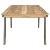 Nogales Acacia/Coastal Gray Wooden Dining Table from Coaster - Luna Furniture