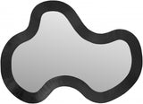 Oblique Mirror Black from Meridian - Luna Furniture