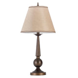 Ochanko Cone shade Table Lamps Bronze/Beige (Set of 2) from Coaster - Luna Furniture