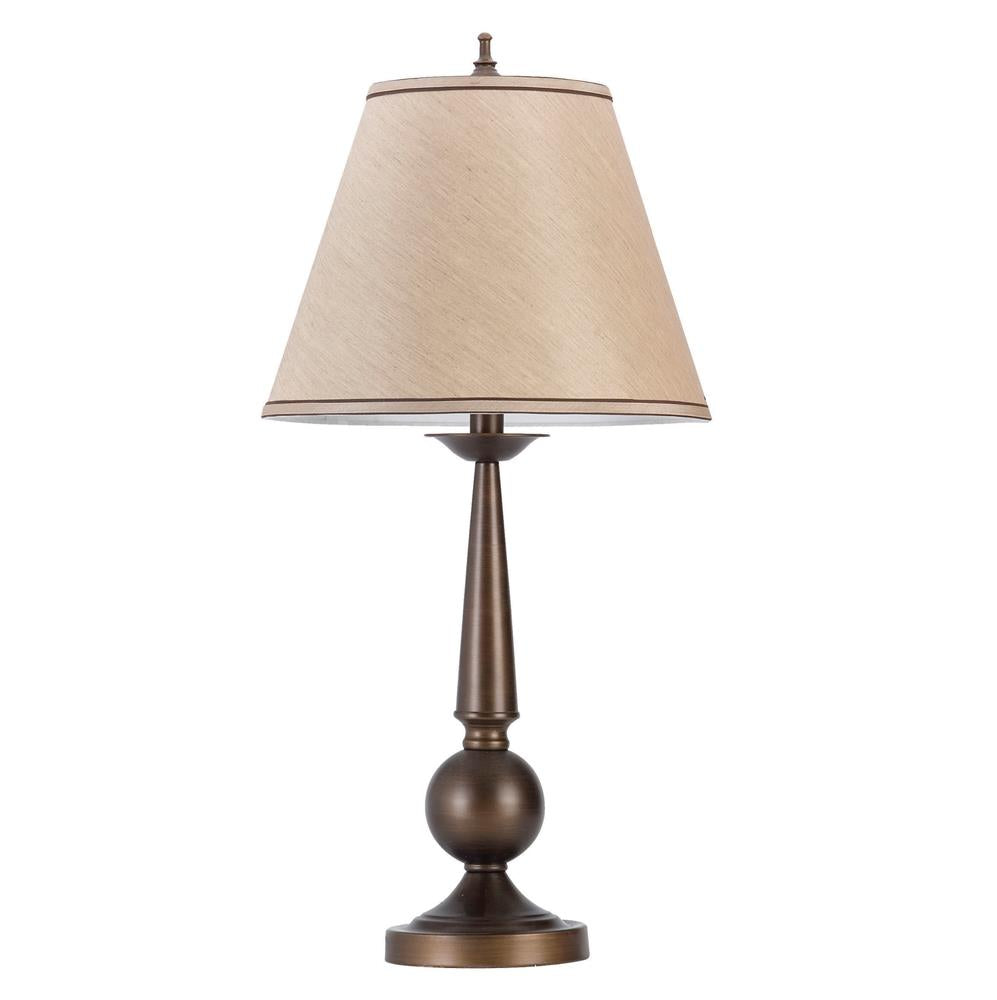 Ochanko Cone shade Table Lamps Bronze/Beige (Set of 2) from Coaster - Luna Furniture