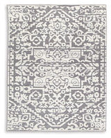 Oddetteley Gray/Ivory Large Rug from Ashley - Luna Furniture