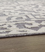 Oddetteley Gray/Ivory Large Rug from Ashley - Luna Furniture