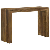 Odilia Rectangular Solid Wood Sofa Table Auburn from Coaster - Luna Furniture