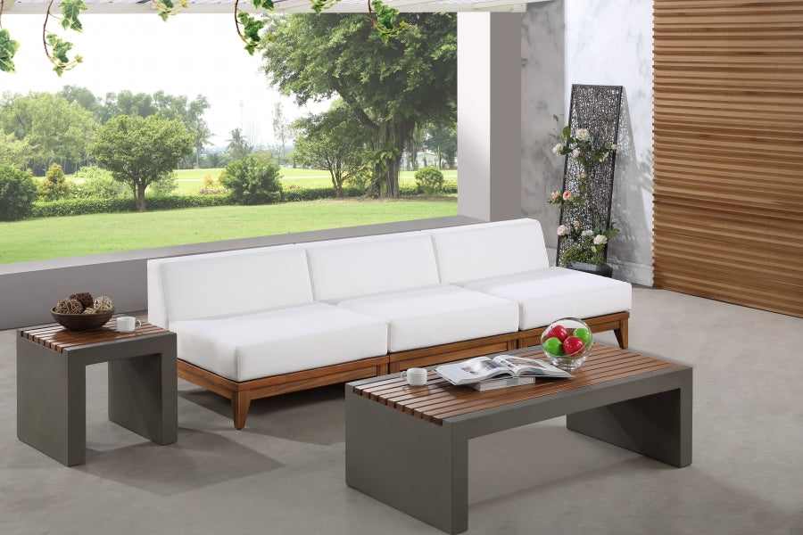 Rio Off-White Outdoor Waterproof Modular Sofa from Meridian - Luna Furniture