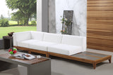 Rio Off-White Outdoor Waterproof Modular Sofa from Meridian - Luna Furniture