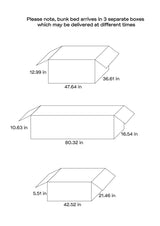 Oliver Twin over Twin Bunk Bed Java - 400736T - Luna Furniture