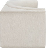 Ollie Boucle Fabric Sofa Cream from Meridian - Luna Furniture