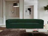 Ollie Boucle Fabric Sofa Green from Meridian - Luna Furniture