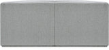 Ollie Boucle Fabric Sofa Grey from Meridian - Luna Furniture