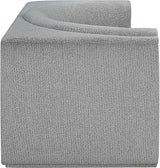 Ollie Boucle Fabric Sofa Grey from Meridian - Luna Furniture