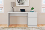 Onita White 60" Home Office Desk from Ashley - Luna Furniture