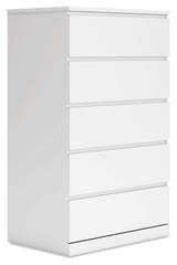 Onita White Chest of Drawers from Ashley - Luna Furniture