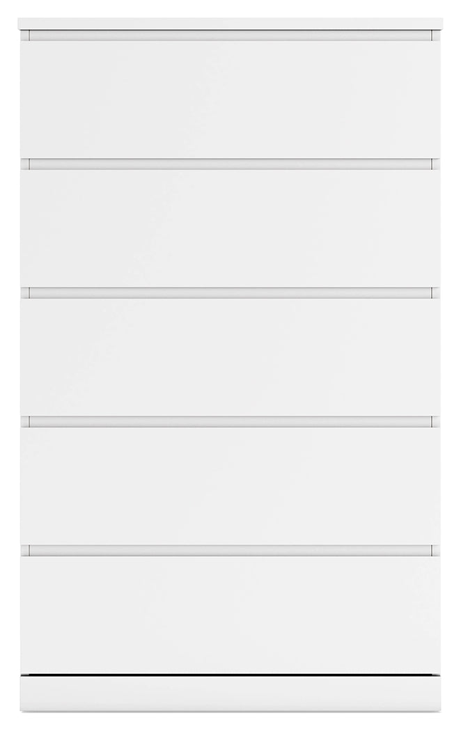 Onita White Chest of Drawers from Ashley - Luna Furniture