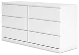 Onita White Dresser from Ashley - Luna Furniture