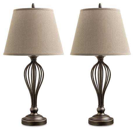 Ornawell Antique Bronze Finish Table Lamp from Ashley - Luna Furniture