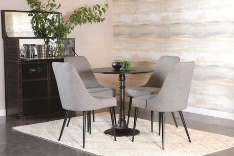 Oswego Bronze Round Bistro Dining Table from Coaster - Luna Furniture