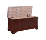 Pablo Warm Brown Rectangular Cedar Chest from Coaster - Luna Furniture