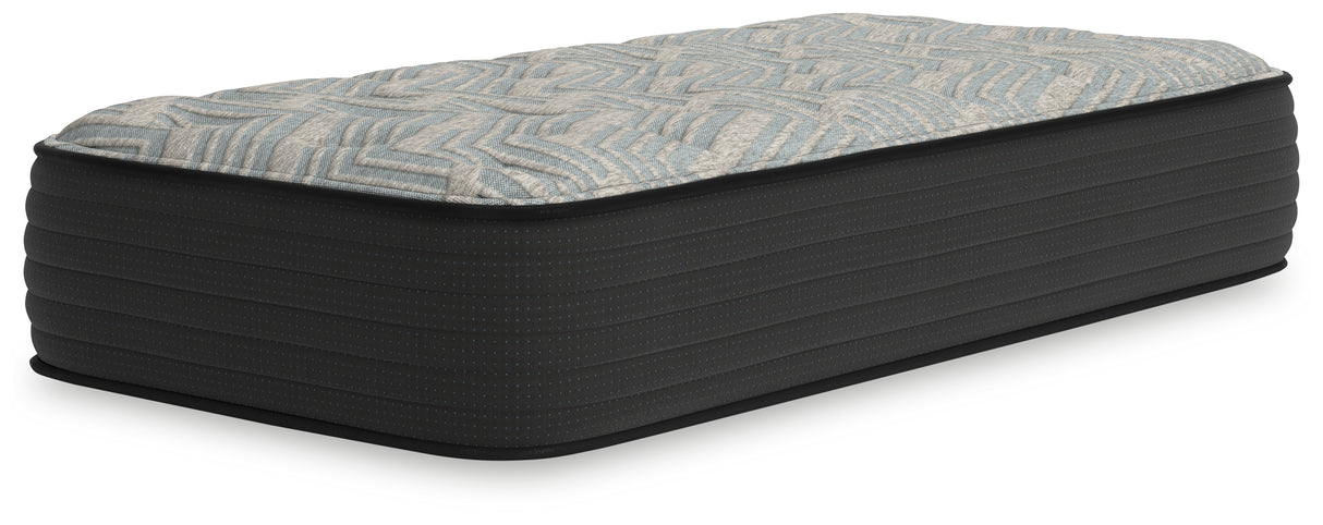 Palisades Firm Gray/Blue Twin Mattress - M41511 - Luna Furniture