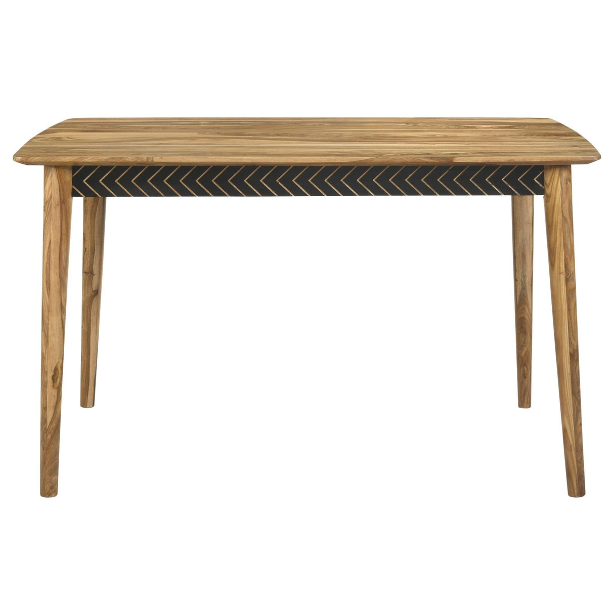 Partridge Natural Sheesham Rectangular Counter Height Table from Coaster - Luna Furniture