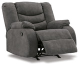 Partymate Slate Recliner - 3690325 - Luna Furniture