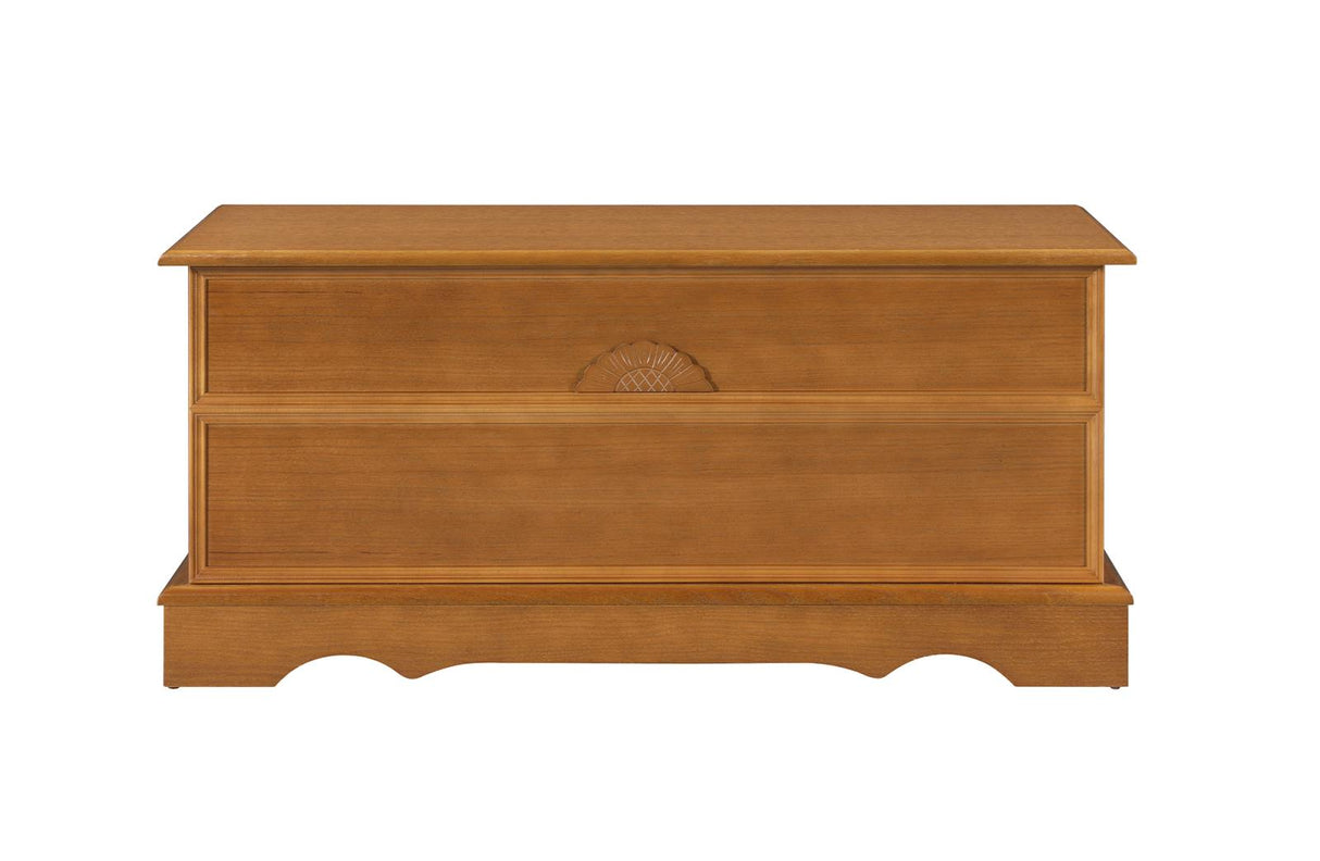 Paula Honey Rectangular Cedar Chest from Coaster - Luna Furniture