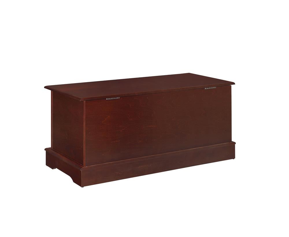 Paula Warm Brown Rectangular Cedar Chest from Coaster - Luna Furniture