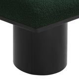 Pavilion Boucle Fabric 4pc. Modular Bench Green from Meridian - Luna Furniture