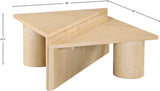 Pavillion Coffee Table Natural from Meridian - Luna Furniture